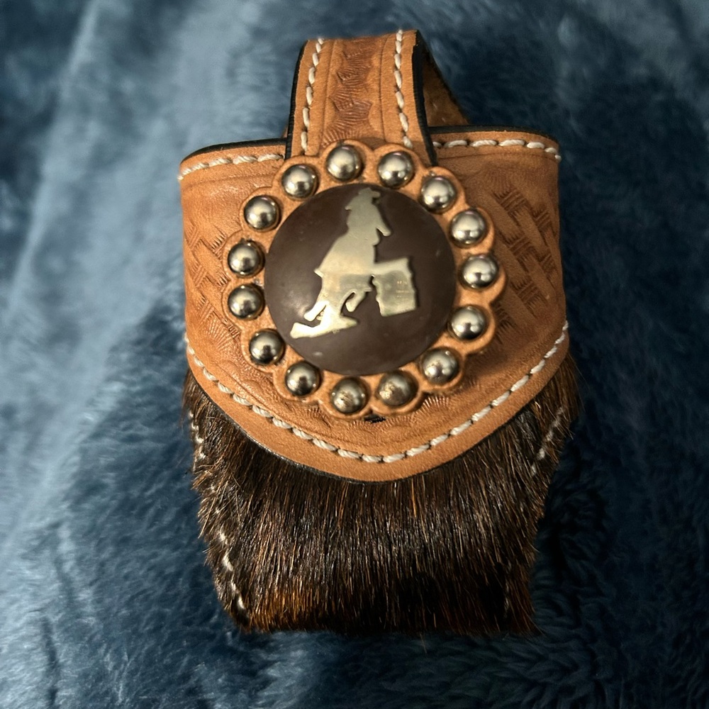 Cowboy Decor Flip Phone Holder